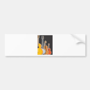 Instrument Medley Bumper Sticker