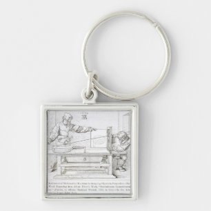 Instrument of Mathematical Precision Key Ring