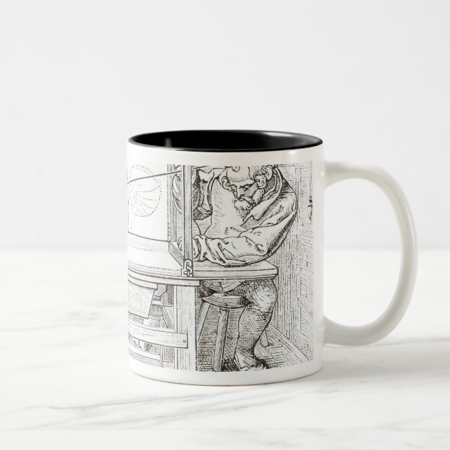 Instrument of Mathematical Precision Two-Tone Coffee Mug (Right)