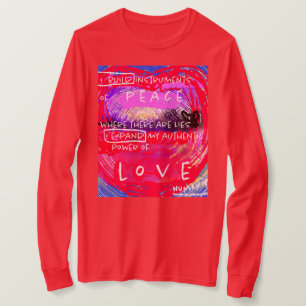 Instrument of Peace - Abstract Digital Art. T-Shirt