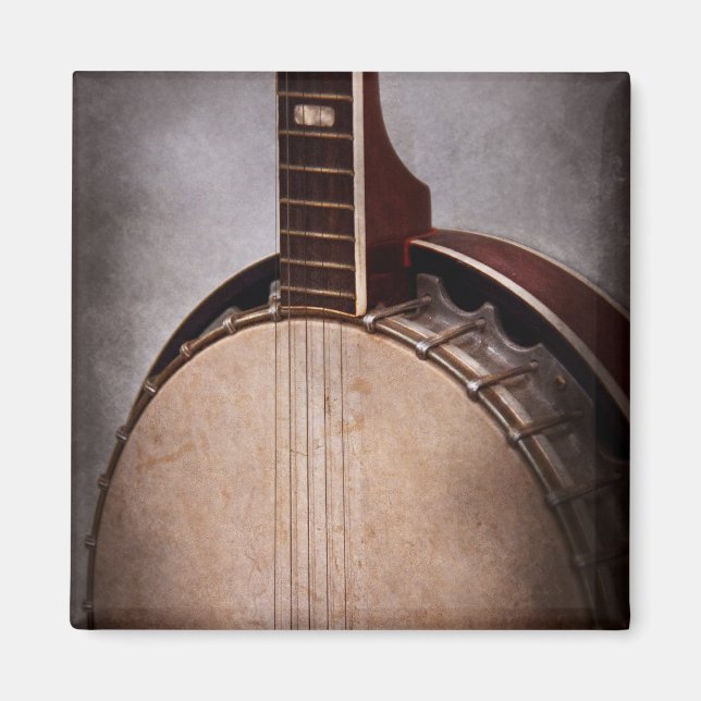 Instrument - String - A typical banjo Magnet (Front)