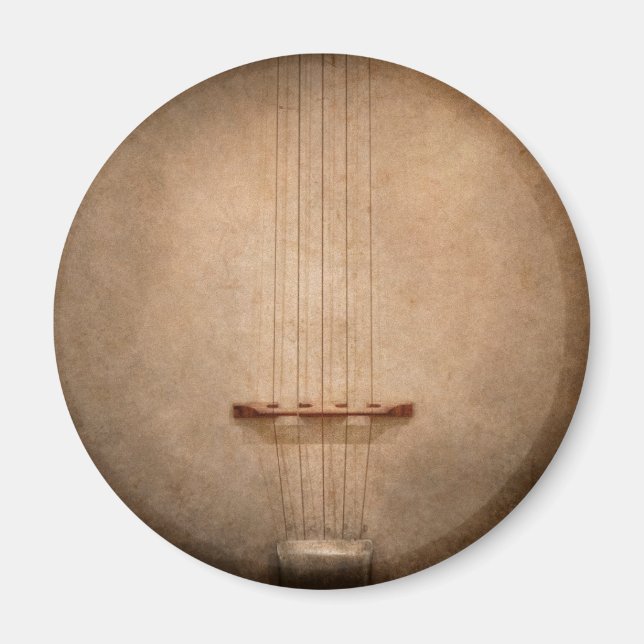 Instrument - String - I love banjo's Magnet (Front)