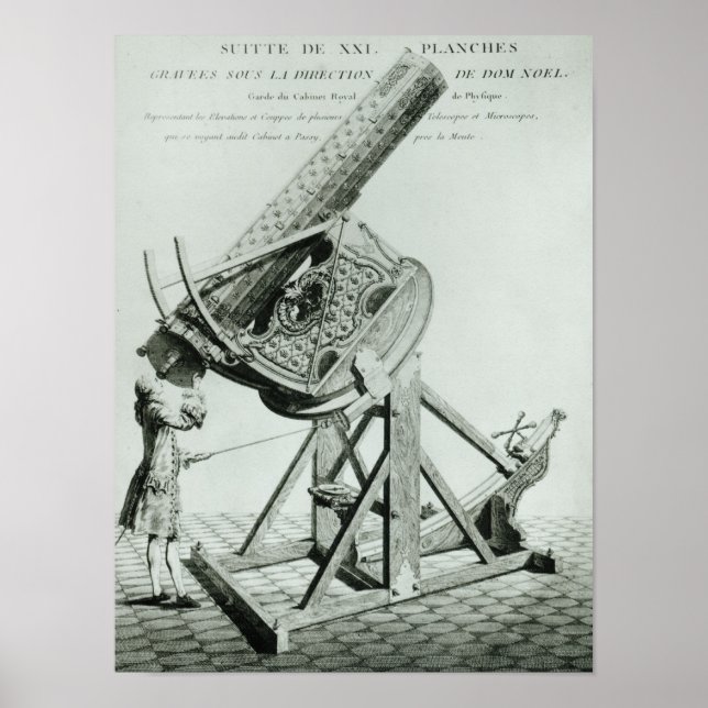 Instruments d'optique' by Dom Noel Poster (Front)