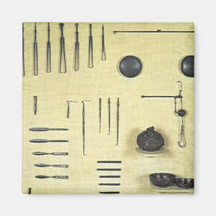 Instruments from an oculist's case, from Reims Magnet