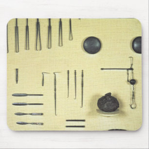 Instruments from an oculist's case, from Reims Mouse Pad