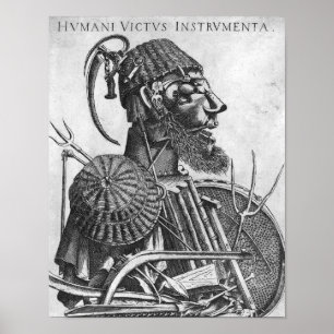 Instruments of Human Sustenance, Arcimboldo Poster