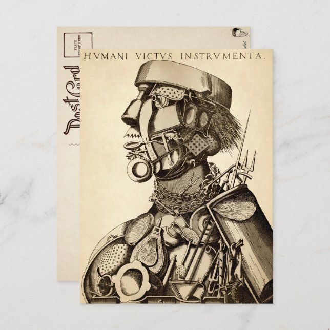 Instruments of Human Sustenance - Cooking Postcard (Front/Back)