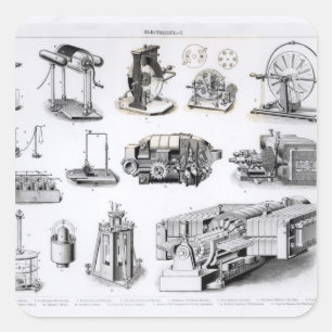 Instruments to  Discovery and Use of Square Sticker