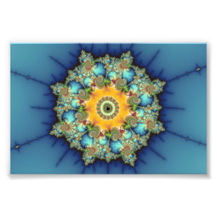Insular - Mandelbrot Art Photo Print