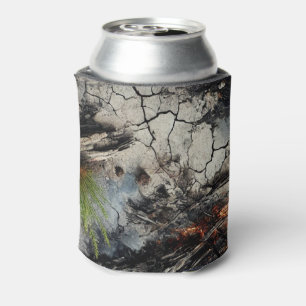 Insulated Can Cooler with Artistic Design