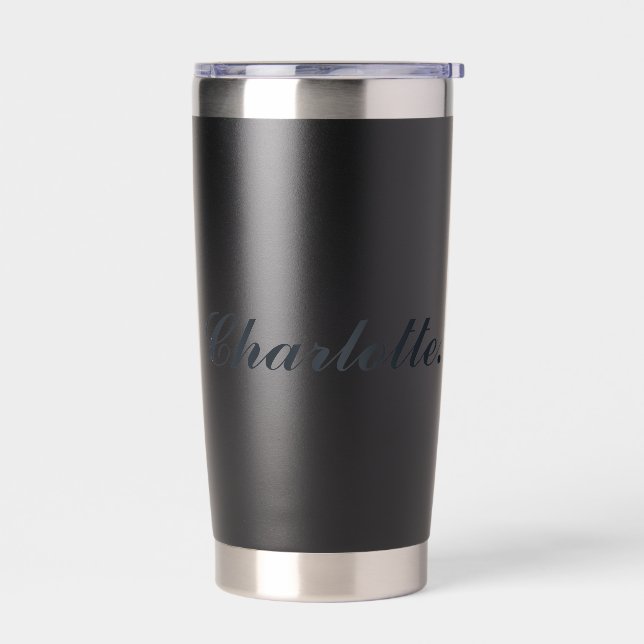 Insulated Tumbler Featuring Your Personalised Name (Left)