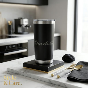 Insulated Tumbler Featuring Your Personalised Name