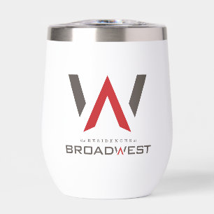 Insulated Wine Tumbler - Big Logo - Red