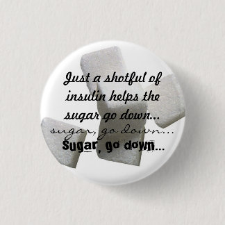 Insulin Diddy 3 Cm Round Badge
