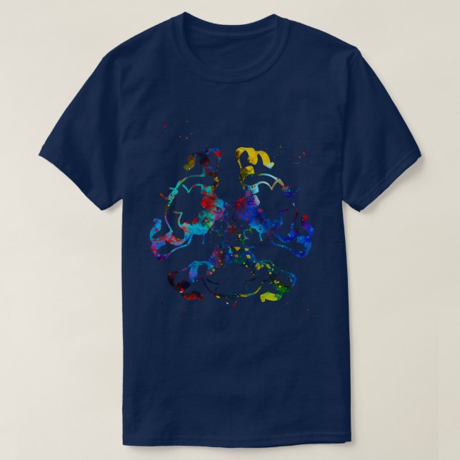 Insulin Structure 6 T-Shirt (Design Front)