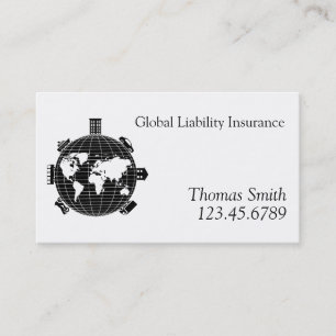 Insurance Adjuster Broker Business Cards