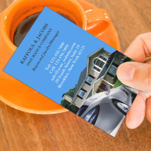 Insurance Agent Business Card Template