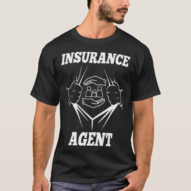 Insurance Agent Medicare Insurance T-Shirt (Front)