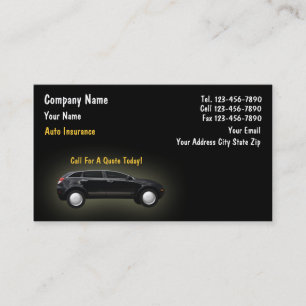 Insurance Business Cards