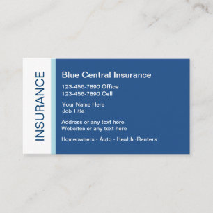 Insurance Business Cards