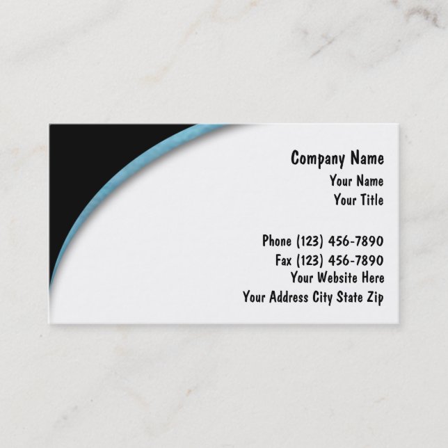 Insurance Business Cards (Front)