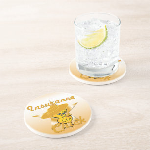 Insurance Chick #10 Coaster