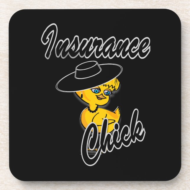 Insurance Chick #4 Coaster (Front)