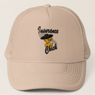 Insurance Chick #4 Trucker Hat