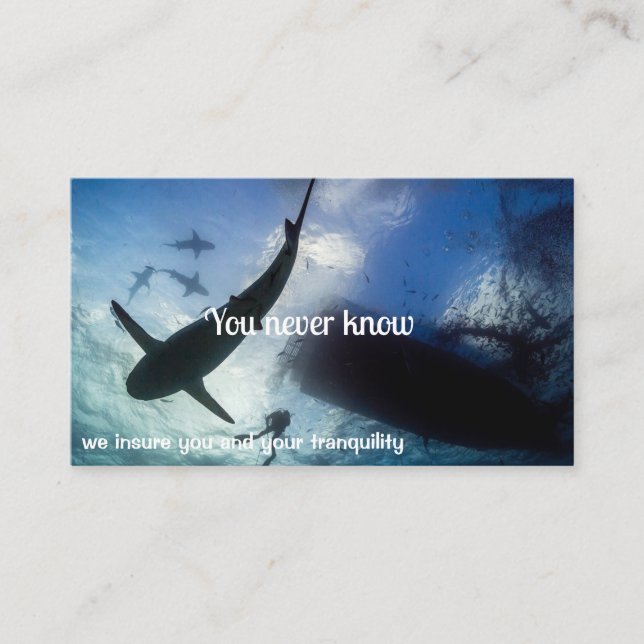  Insurance Consultant Insurance Agent  Business Card (Front)