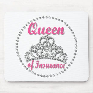 Insurance Queen Mouse Pad