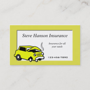 Insurance Salesman  business card