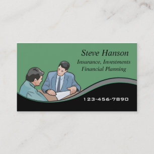 Insurance Salesman Business Card
