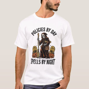 Insurance Witch Shirt Funny Halloween Agent Graphi