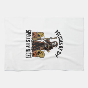 Insurance Witch Shirt Funny Halloween Agent Graphi Tea Towel