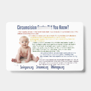 Intactivism info cards ID badge