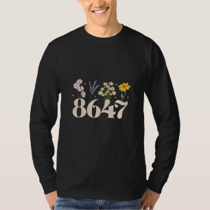 intage 8647, Anti Trump, Floral Feminist, Subtle T-Shirt