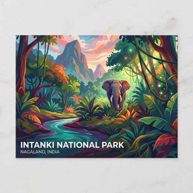 Intanki National Park India Postcard (Front)