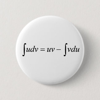 Integral Calculus 6 Cm Round Badge