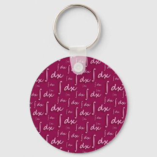 Integral Math Red - Integral Matemáticas Roja Key Ring