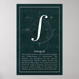 Integral Poster