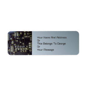 Integrated Circuit Board Return Address Labels