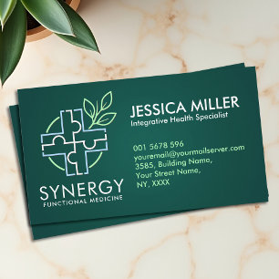 Integrative Health care - Functional Medicine  Business Card