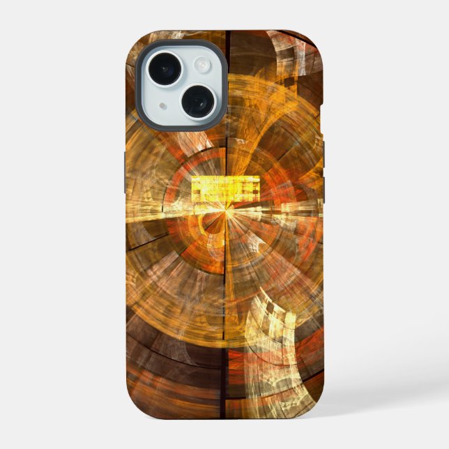 Integrity Abstract Art iPhone 15 Case (Back)