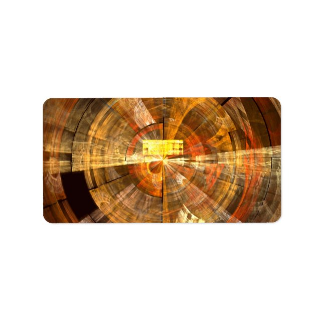 Integrity Abstract Art Label (Front)