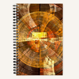 Integrity Abstract Art Notebook