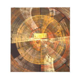 Integrity Abstract Art Notepad