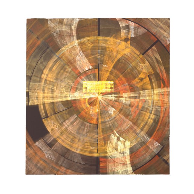 Integrity Abstract Art Notepad (Front)