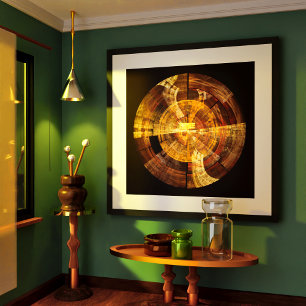 Integrity Abstract Art Poster