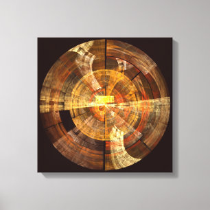Integrity Abstract Art Quad Canvas Print