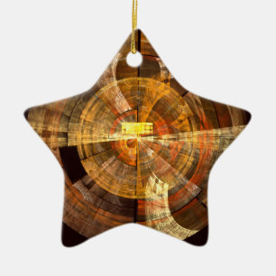 Integrity Abstract Art Star Ornament
